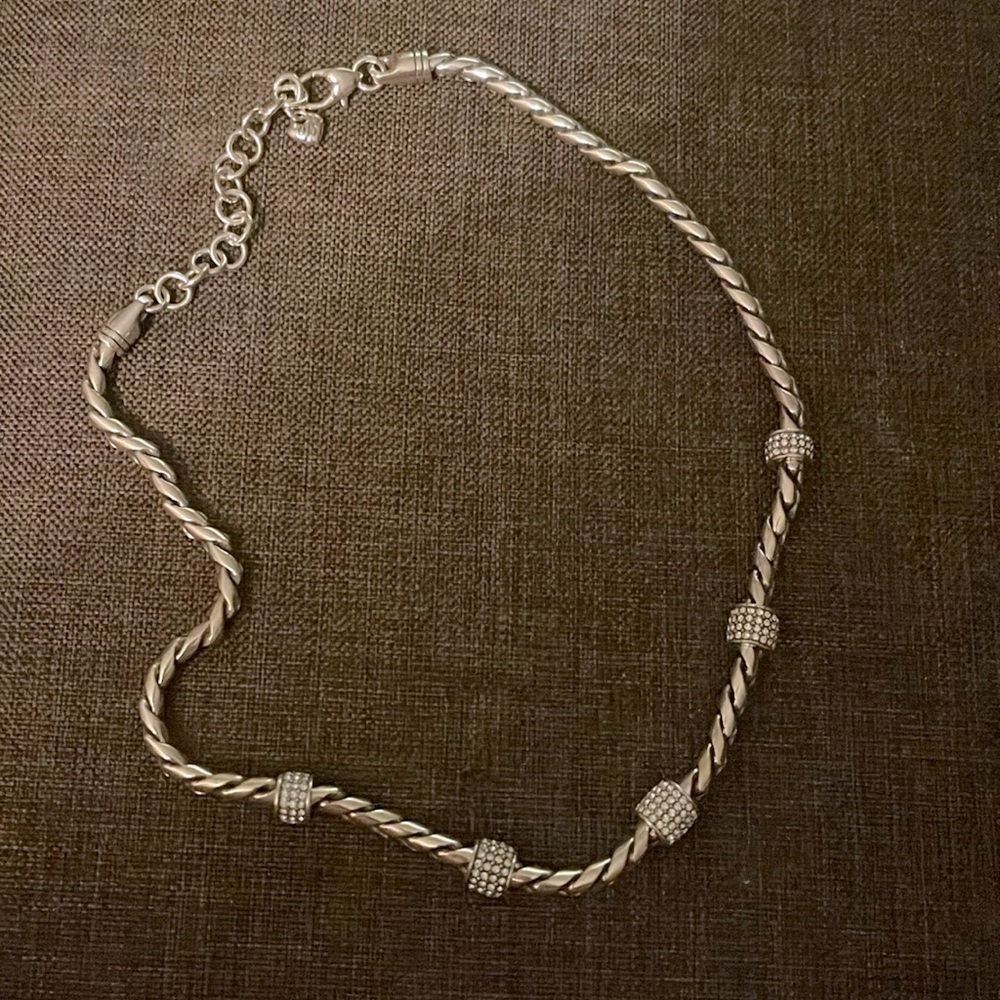 Brighton necklace silver plate - Picture 2 of 4